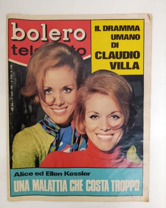 Rivista Bolero teletutto del 14 luglio 1968