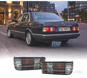FANALI MERCEDES CLASSE S W126 80-91 CRISTALLO CROM