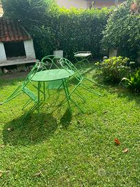 Tavolo giardino ferro