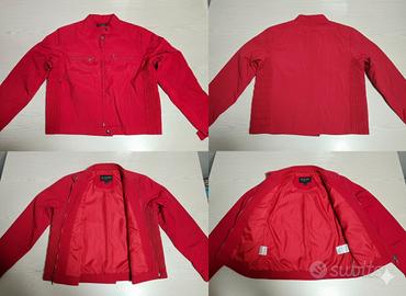 ✨ Giacca Biker Rossa BLASTING - Taglia L - Dettag