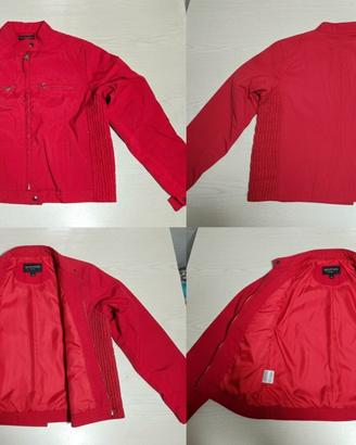 ✨ Giacca Biker Rossa BLASTING - Taglia L - Dettag