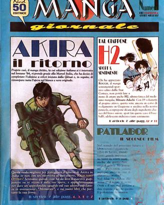 MANGA GIORNALE - Ned 50 editrice vol.1~6