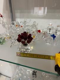 Swarovski vaso di rose