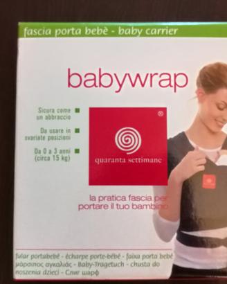 Baby Wrap - Fascia portabebè praticamente nuova