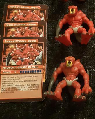 Gormiti popolo del vulcano - magma serie 1 