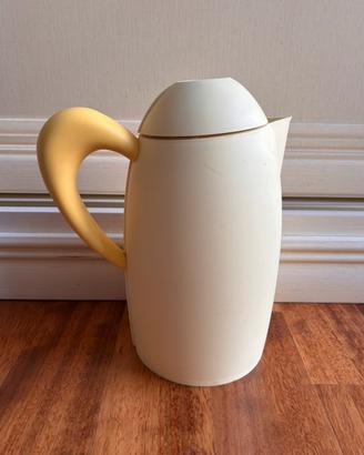 Caraffa termica Guzzini vintage color giallo