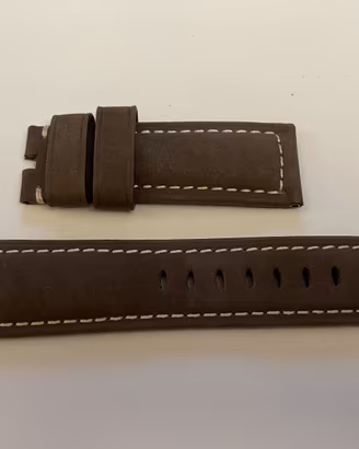 Per PANERAI New CINTURINO Suede MARRONE 24/22mm