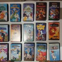 cassette VHS e DVD Disney 