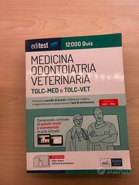 📘  Editest TOLC-MED e TOLC-VET  12.000 Quiz