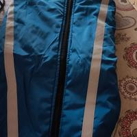 cappottino blu  imbottito antipioggia mis. 3 xl