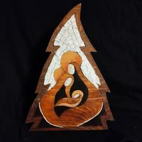 alberello con natività 