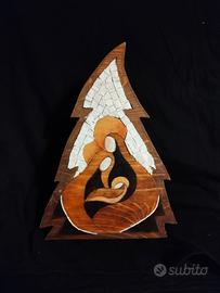 alberello con natività 