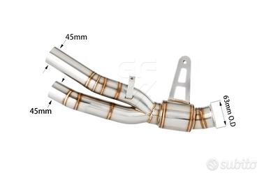 Raccordo "decat" Speed Triple 1200