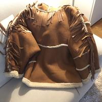 Giubbotto modello bomber in pelle da donna