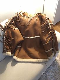 Giubbotto modello bomber in pelle da donna