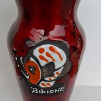 VASO SOUVENIR PORCELLANA SMALTATA BIBIONE