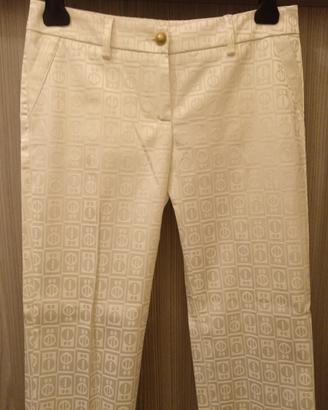 Pantalone Mila Schön Concept Tg 42 Bianco panma