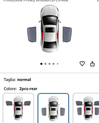 Tendine parasole auto Honda Jazz
