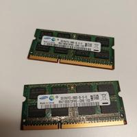RAM 4gb (2x2) Samsung PC3 10600S