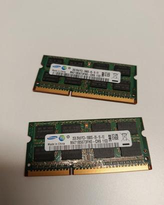 RAM 4gb (2x2) Samsung PC3 10600S