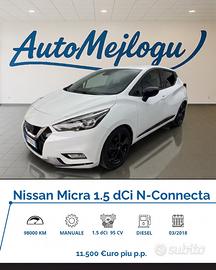 Nissan Micra 1.5 dCi 8V 5 porte N-Connecta