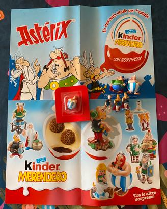 Sorpresine Kinder Asterix 2005-2013 con Poster