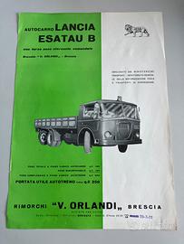 Brochure Lancia Esatau B Orlandi