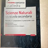 Manuale preparazione concorso scienze naturali