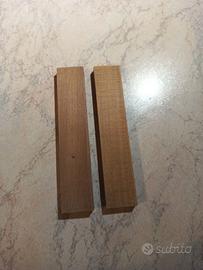 Tasselli per parquet in rovere 120x24mm sp.7mm