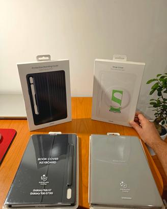 Book Cover Keyboard Galaxy tab s7, s8 + 3 cover 