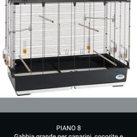 
Gabbia grande per canarini, cocorite e altri picc
