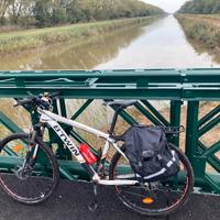 Bicicletta MTB Bianca taglia M