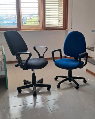 Sedie da ufficio o scrivania 
