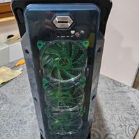 Case Gaming Cortek Kiss + Alimentatore + SSD + HDD