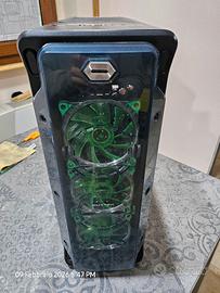 Case Gaming Cortek Kiss + Alimentatore + SSD + HDD