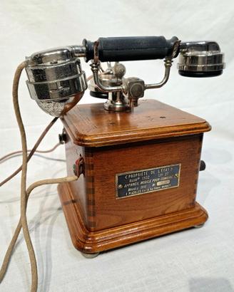 Raro Telefono Francese mod. 1910 noto come "Marty"