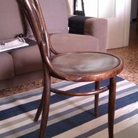 Coppia di sedie inizio 1900