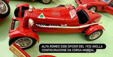 Alfa Romeo Monza 1934 1:18 bburago die-cast