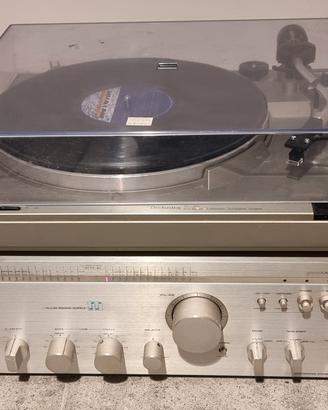  Sony TA-F60 + Technics SL-303 HI-FI  vintage 