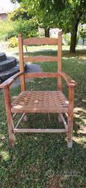 Sedia in legno massello