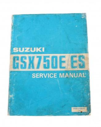 Manuale officina Suzuki GSX 750 E ES