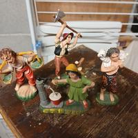 statuine anni 70 x presepe 