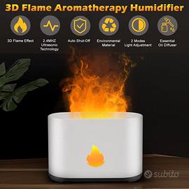 Diffusore di Aromi con Effetto Fiamma