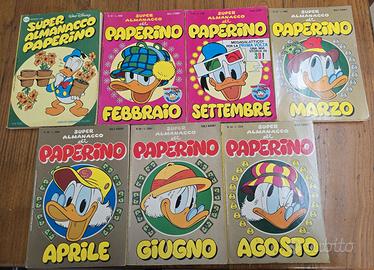 Super Almanacco Paperino 7 numeri
