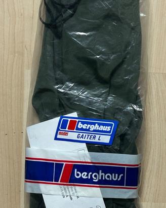 Ghette Berghaus Modello Gaiter Nuove Taglia L