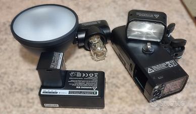 godox ad200 pro completo di accessori