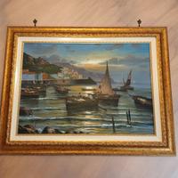 dipinto olio su tela di Mario Galanti