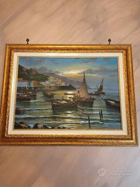 dipinto olio su tela di Mario Galanti