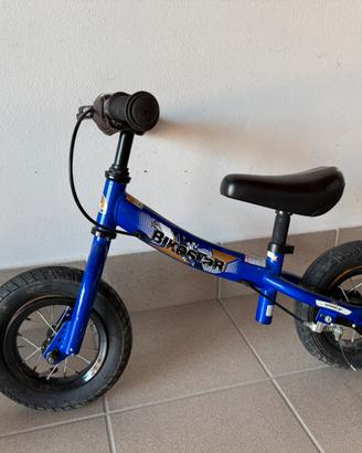Bicicletta primi passi Bikestar senza pedali