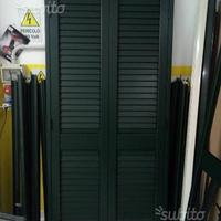 Persiane in alluminio lamelle orientabili o fisse